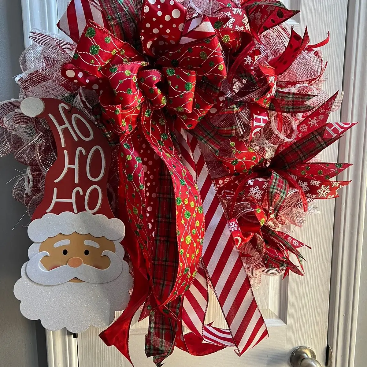 Santa Wreath