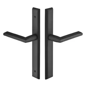 Emtek 1552LRRH Multi Point C5 , Non-Keyed Passage , Rectangular Style , 1-1/2" x 11" , Lariat Lever , RH