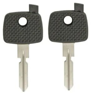 set of 2 HU39 Mercedes-Benz SL 300 1997 - 2005 Mechanical Plastic Head Key