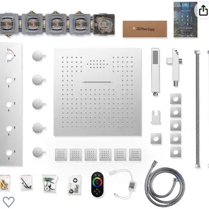 Luxury shower system with spray jets /installation Manual