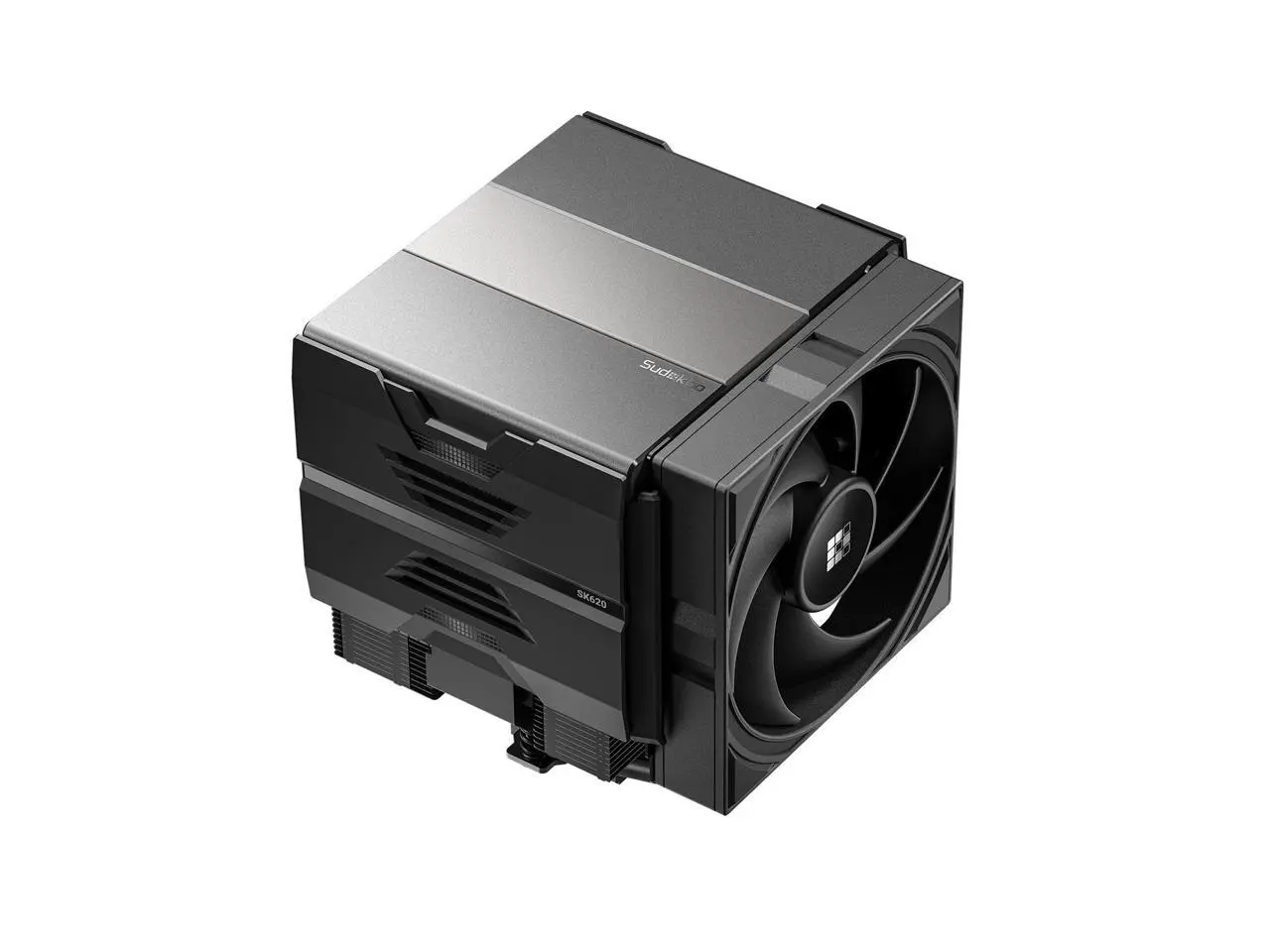 Sudokoo SK620 AM5 Air Cooler: 6 Heatpipes Dual Tower CPU Air Cooler for AM5 Exclusive - PC Cooler with 120mm FDB PWM Quiet Fans & Quick Lock Mount