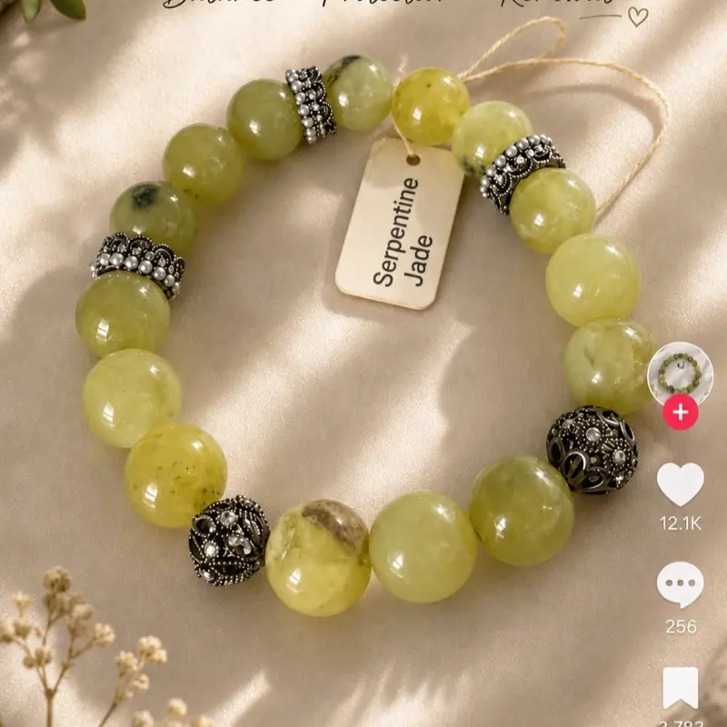 Serpentine Jade Bracelet