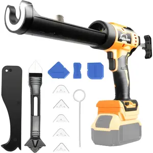 Compatible With 20V Battery 6 Speeds Brushless Motor No-Drip with LED Light for Filling, Sealing (No Battery)