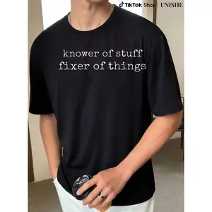 Handyman T-Shirt for Men & Women – Knower of Stuff Fixer of Things Funny Graphic Tee