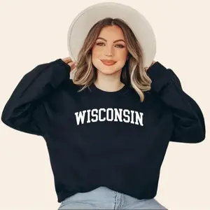 Wisconsin Sweatshirt & Hoodie, Women's Sweatshirt & Hoodie, Wisconsin Home Sweater, Trip to Wisconsin Sweatshirt & Hoodies, Wisconsin Gift Shirt, Wisconsin Mama Gif