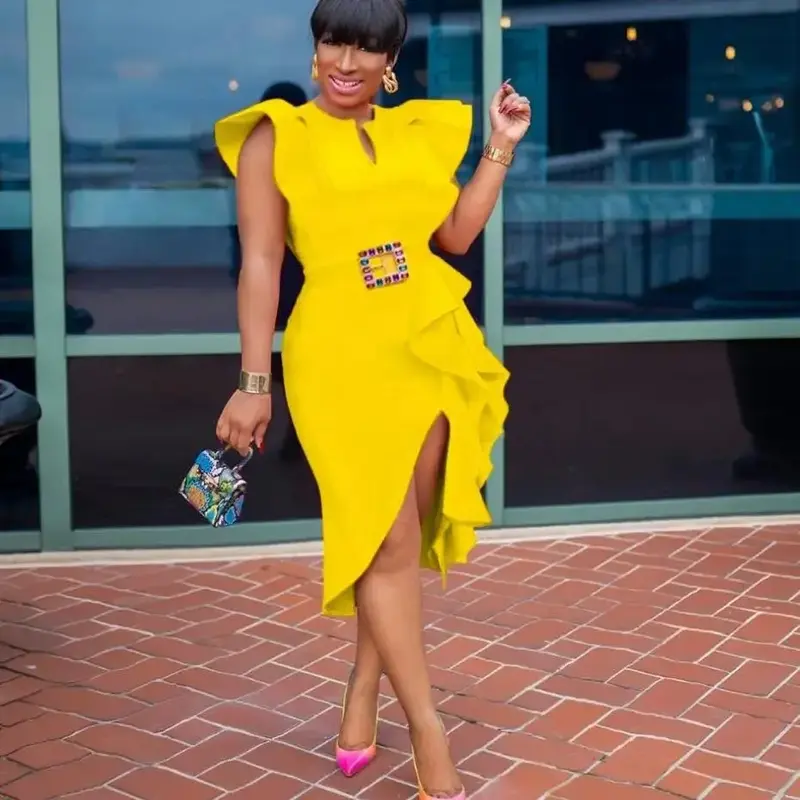 plus size black girl yellow dress designed - TikTok Shop plus size black girl yellow dress designed - TikTok Shop