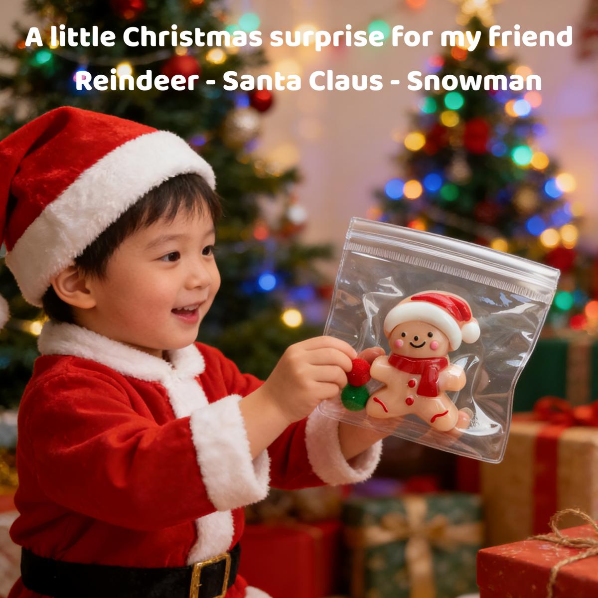 Christmas squeezeable toys, soft quick rebound , relieve stress.Christmas Snow Man Squishies - Rebound Stress Relief Toys.gifts for kids