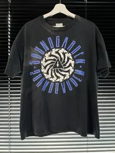 1992 Soundgarden 'Badmotorfinger' Black Short Sleeve Unisex T-shirt S-5XL