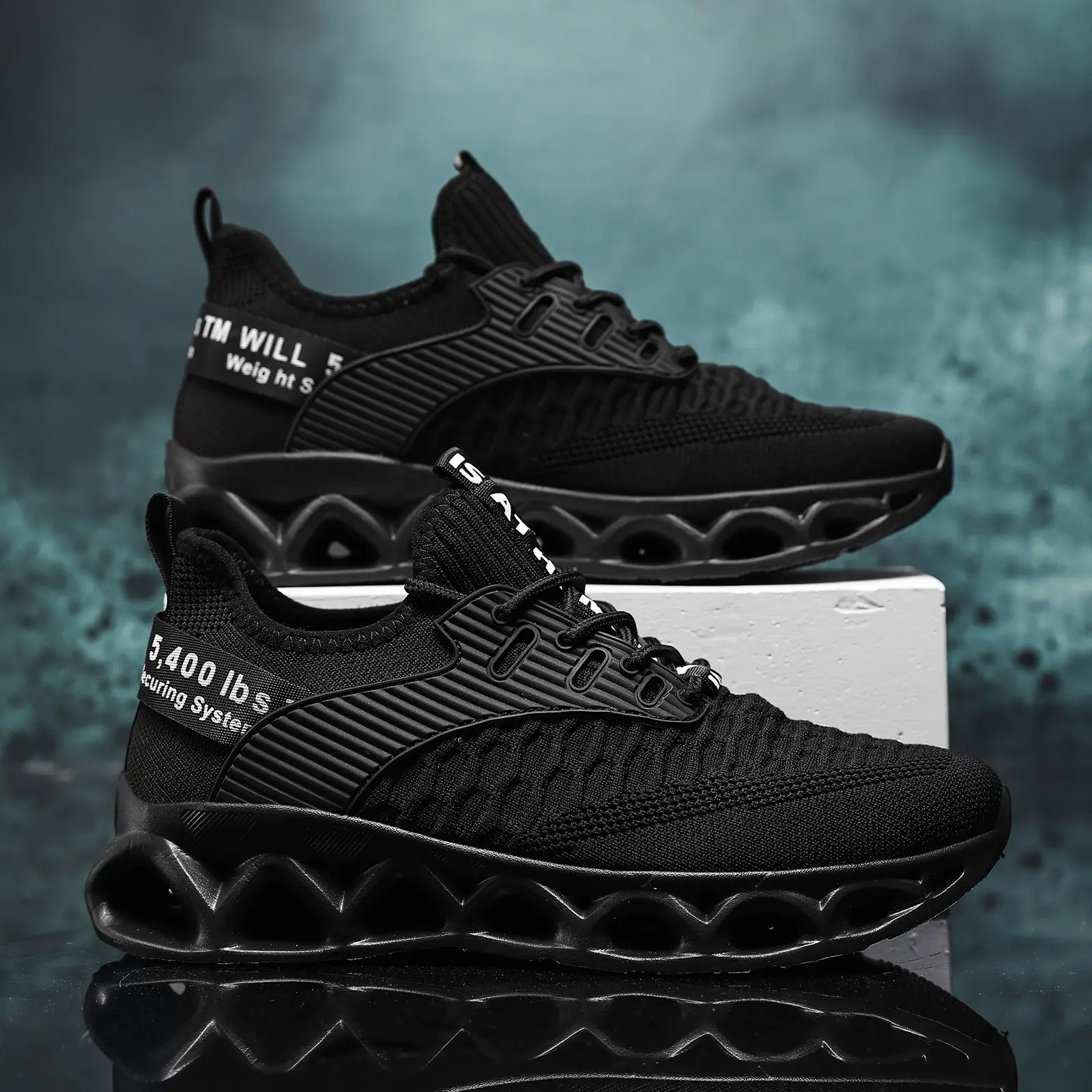Solid color men's soles hollow twist platform casual shoes, women's men's sports shoes fashion walking shoes, sports shoes air cushion running shoes, women's non-slip breathable tennis shoes, mesh air cushion men's sports shoes gym exercise sports shoes