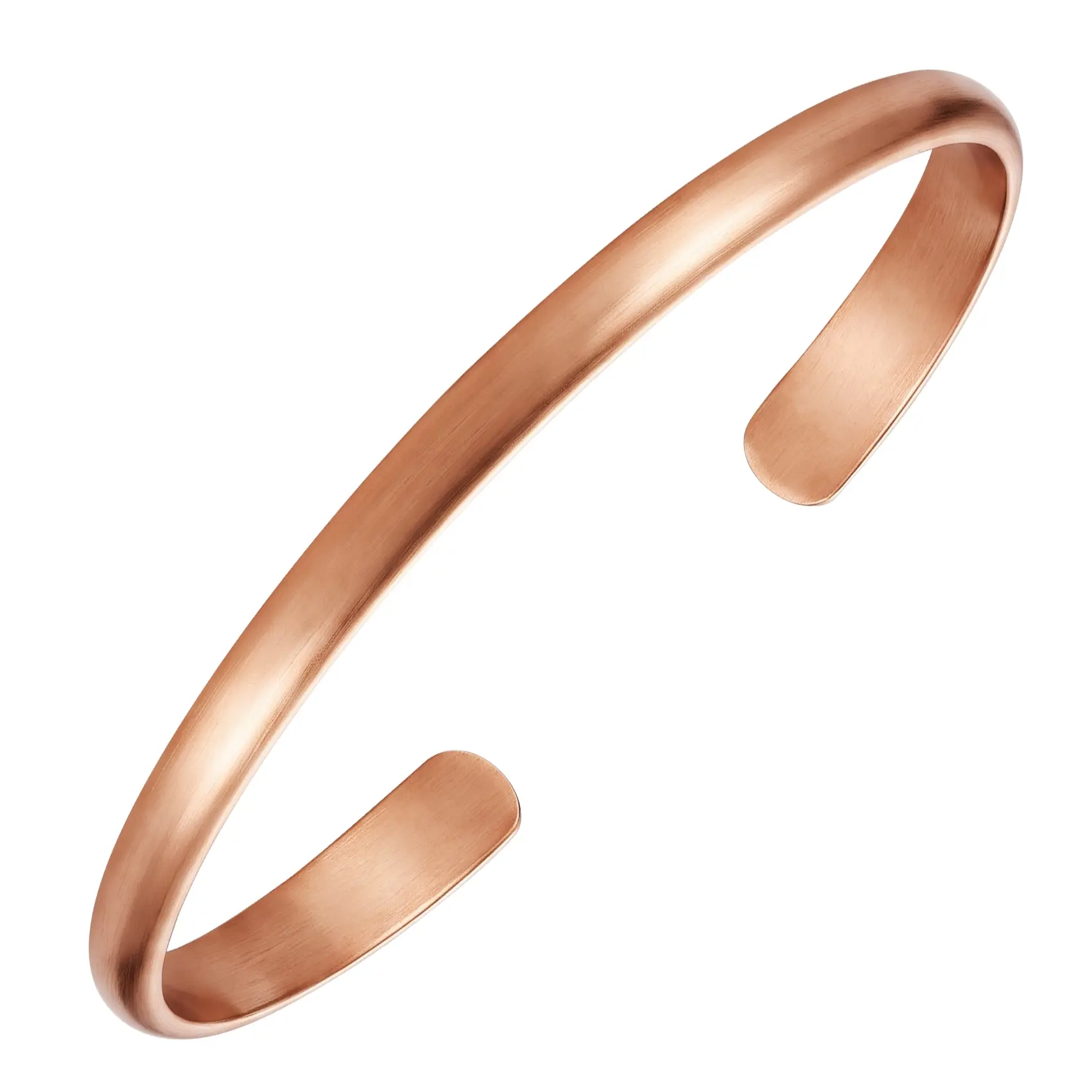Feraco Copper Bracelet Detailed For Women, 100% Solid Pure Copper Cuff Bangle, Simple Style sohochic