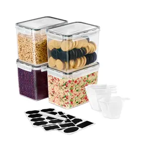Sorbus Food Storage Containers with Airtight Lids 4-Pack
