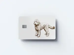 Credit/Debit Card Cover/Skin - Goldendoodle