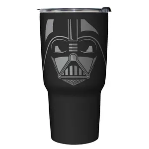 Star Wars Vader Face Stainless Steel Tumbler w/Lid