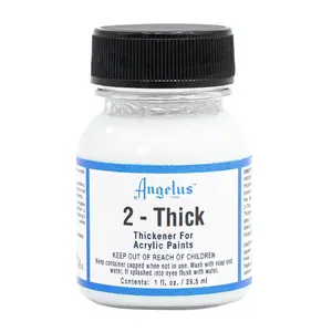 Angelus 2-Thick Paint Thickener For Acrylic Leather Paint, Custom Paint Project, DIY Paint For Arts & Crafts