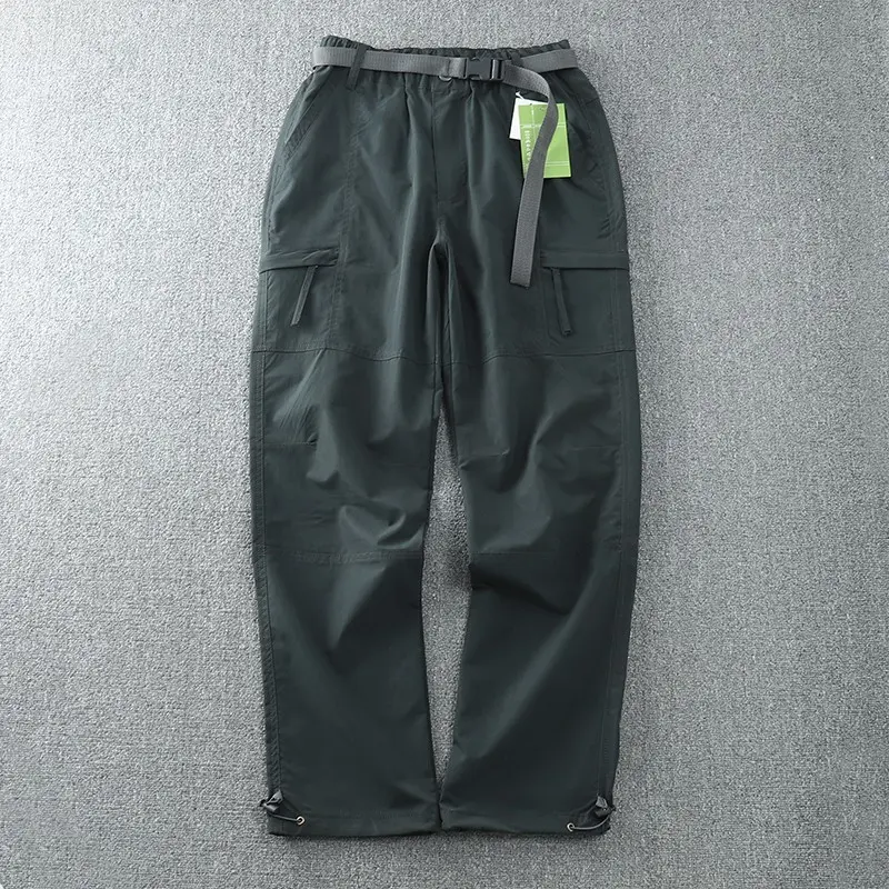 Men's Tactical Cargo Pants, a Fleece-Lined Waterproof & Windproof Garment with Button Closure for Outdoor Winter Hiking, Menswear, Clothes, Basics, Mid Waist, Casual Pants, Workday Tough, Army Green Fleece-Lined, Trouser, Warm Fleece Core, Cargo Trousers