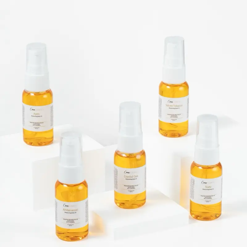 Men’s Body Oil Sample 1 oz Non-Greasy, Long-Lasting