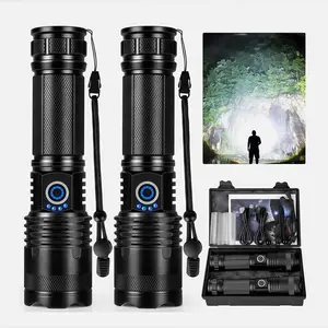 Rechargeable LED Flashlights High Lumens, 900,000 Lumens ,Super Bright Handheld Strong LED Flashlight, Long Lasting 15H- USB C Rechargeable, 5 Modes LED Flashlight, Powerful Handheld Flashlights for Home Camping Emergencies