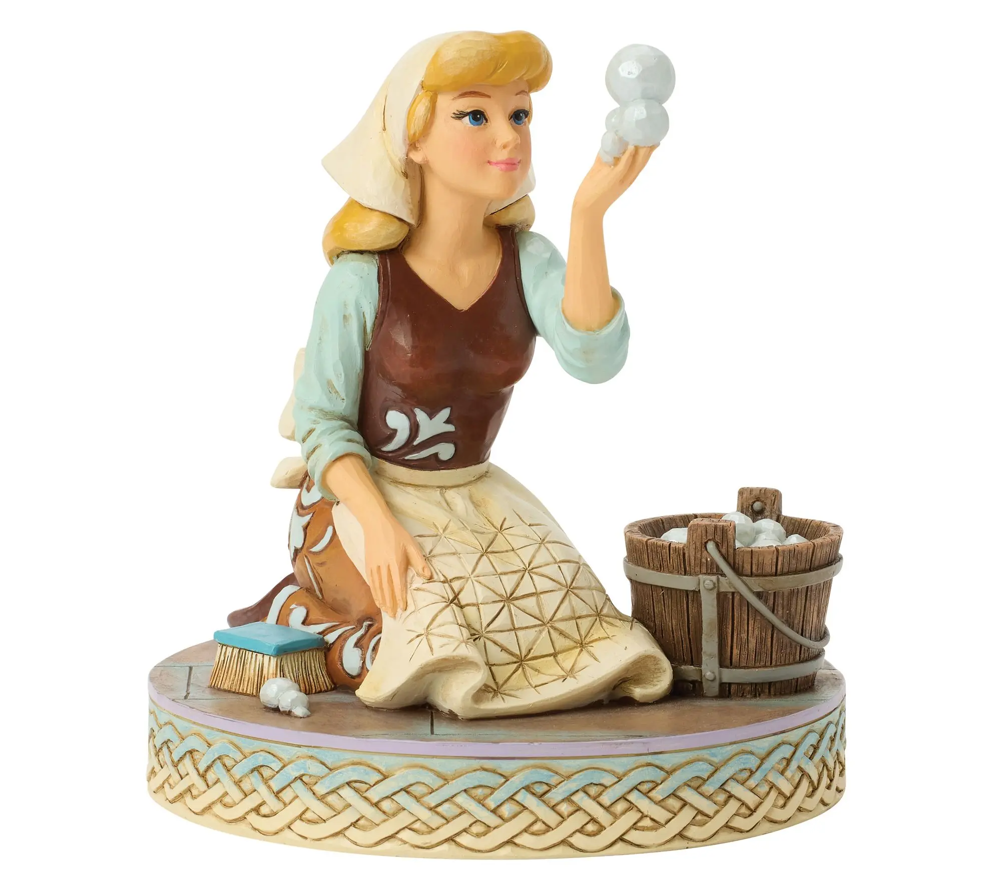 Jim Shore Disney Traditions Cinderella BubblesFigurine 5.1in Jim Shore Disney Traditions Cinderella BubblesFigurine 5.1in