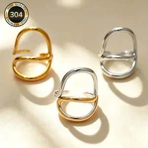 luck jewelry That Hollow Geometric Ring Everyone’s Obsessed With ✨ | Open Line Design | Minimal Sculptural Everyday