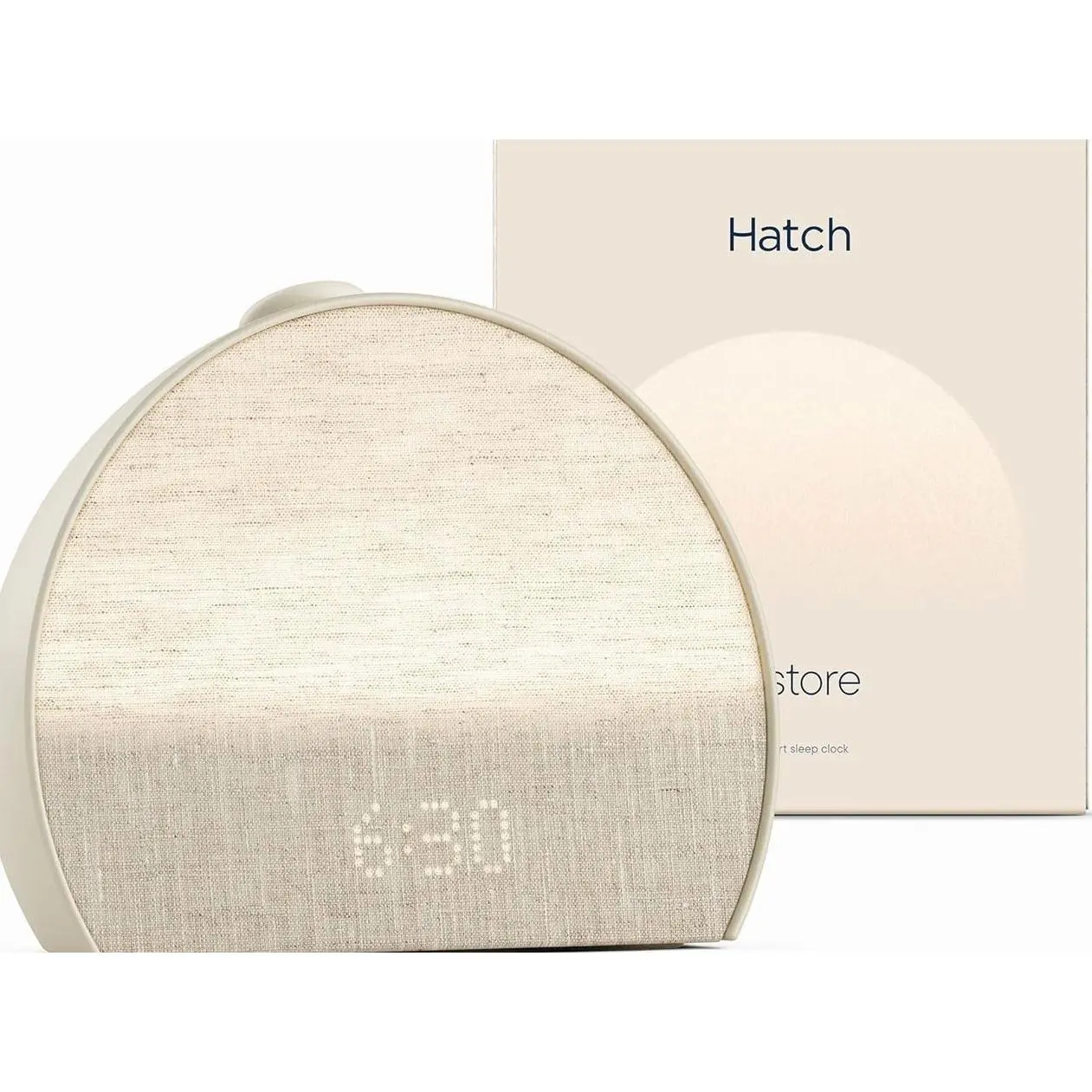 Hatch Restore 3 Sunrise Alarm Clock, Sound Machine, Smart Light (Putty)