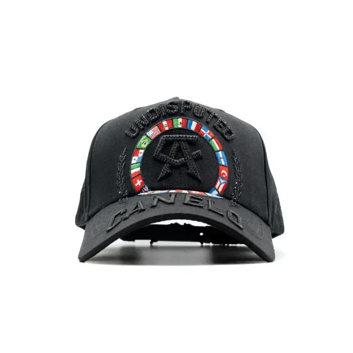 Dandy Hats x Canelo Undisputed Snapback Cap – Black Embroidered