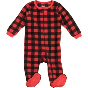 Kids Baby Boys Girls Footed Fleece Pajamas Variety of Styles (Size 3 Months-5 Years)Gift