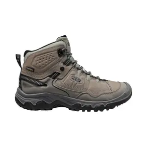 Keen Women's Targhee IV Waterproof Hiking Boot Steel Grey/Lily Pad