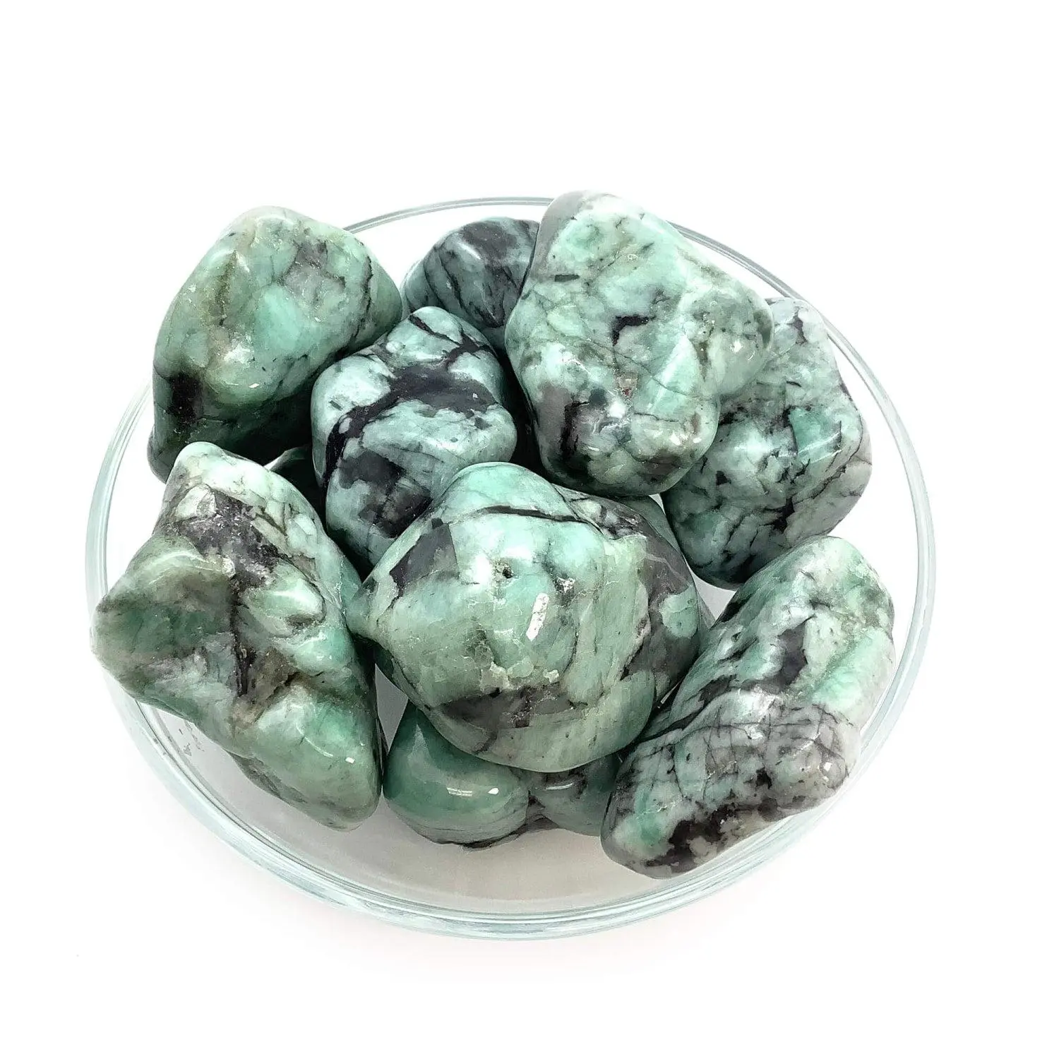 Emerald Jumbo Pebble Natural Green Beryl