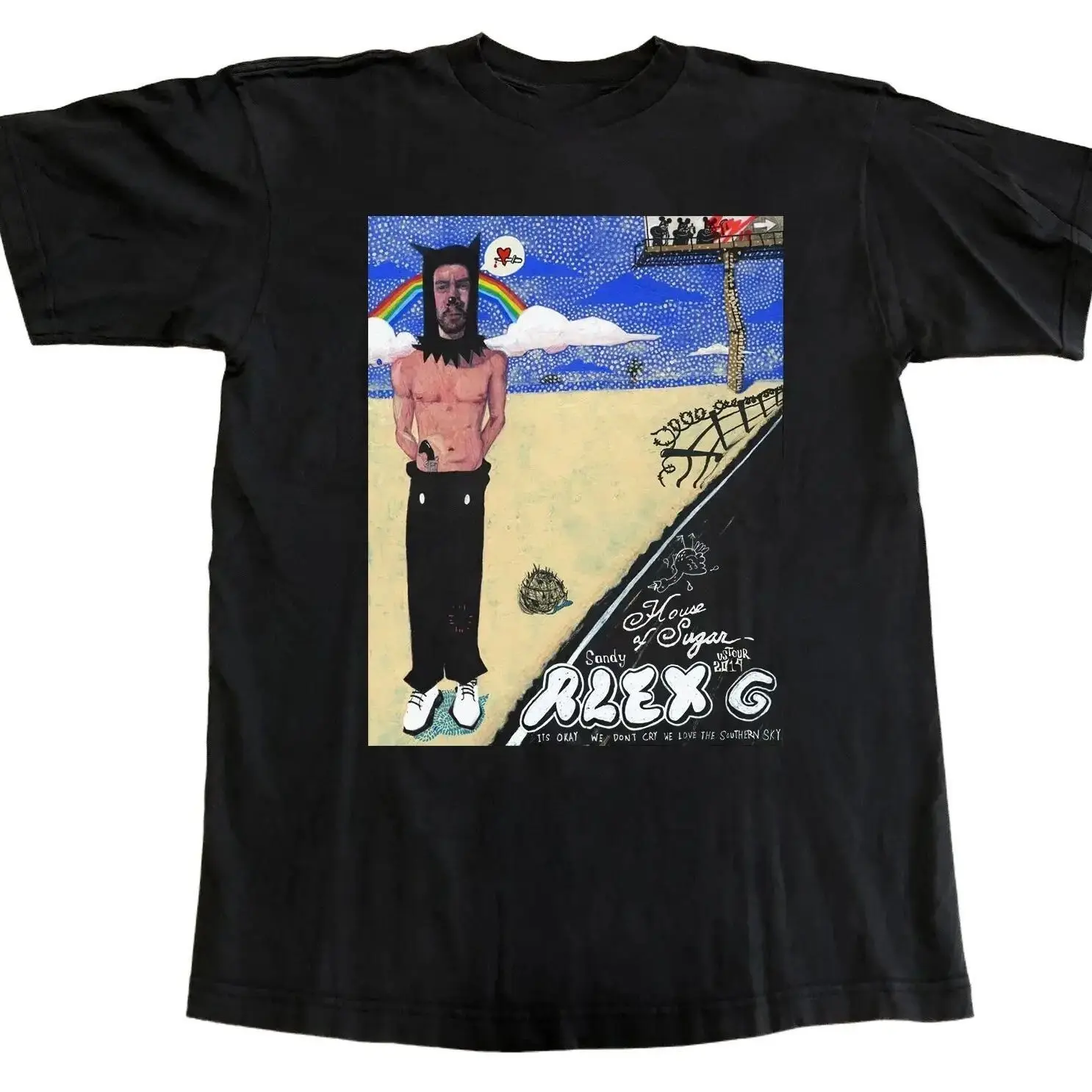 Inspired Alex G Album Music T-shirt, Reprinted Gildan Unisex Tee
