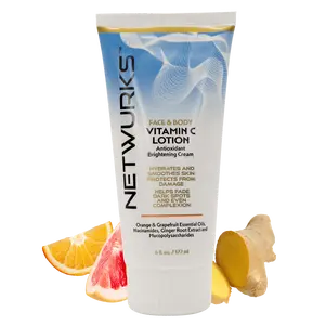 Netwurks Face & Body Vitamin C Lotion 6 fl. oz.