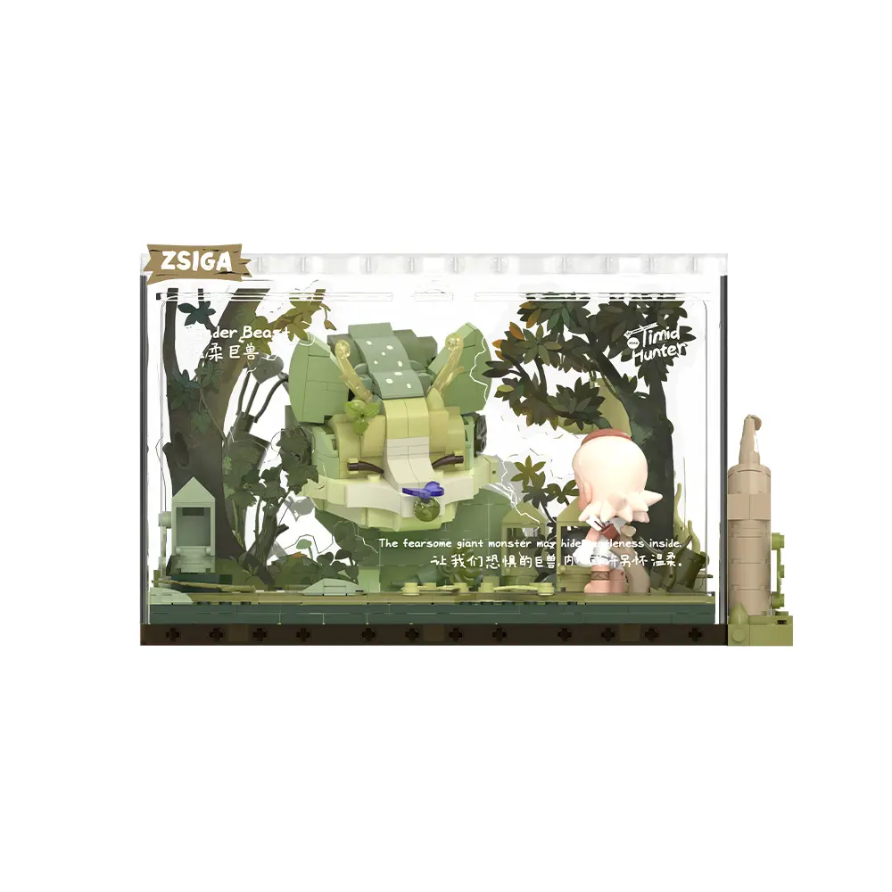 POP MART Zsiga Walking Into The Forest Series Blocks - TikTok Shop