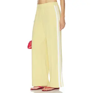 4th & Reckless Tameka Linen Trousers in Yellow