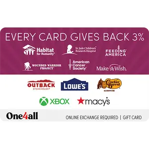 One4all Giving Good Joy eGift Card | Festive Gift for Many Brands