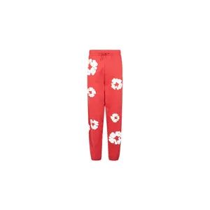 Cotton Wreath Sweatpants "Red" DT28