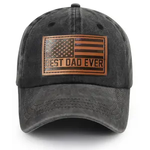 Fathers Day Birthday Gifts From Daughter Son Wife,Dad Hat for Men Daddy Husband Papa, Adjustable Embroidered World's Best Dad Ever Baseball Cap