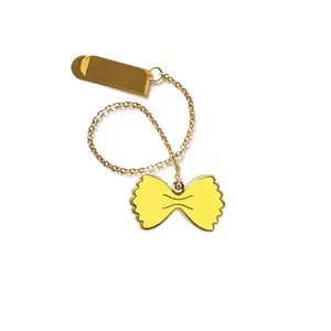 Pineapple Sundays | Farfalle Pasta Bookmark Charm