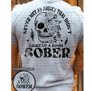Light Up a Room Front & Back Designs Tshirt