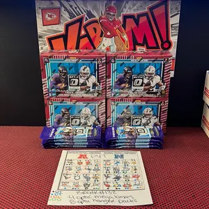 Break #132 - 4 optic mega boxes - 8 optic hanger value packs