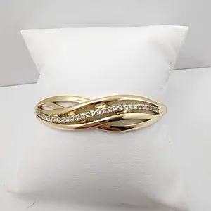 14K Gold laminated bangle 7” ( it opens )