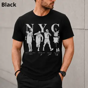 Jalen Brunson Karl Anunoby Josh Hart NYC Basketball Vintage Comfort Color Shirt, New York Basketball Tshirt, NY Knicks Fan Gift