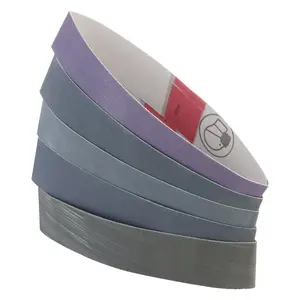 High Grit Belts for Flexshaft Belt Sander (1" x 10.5" Premium 3M Abrasives)