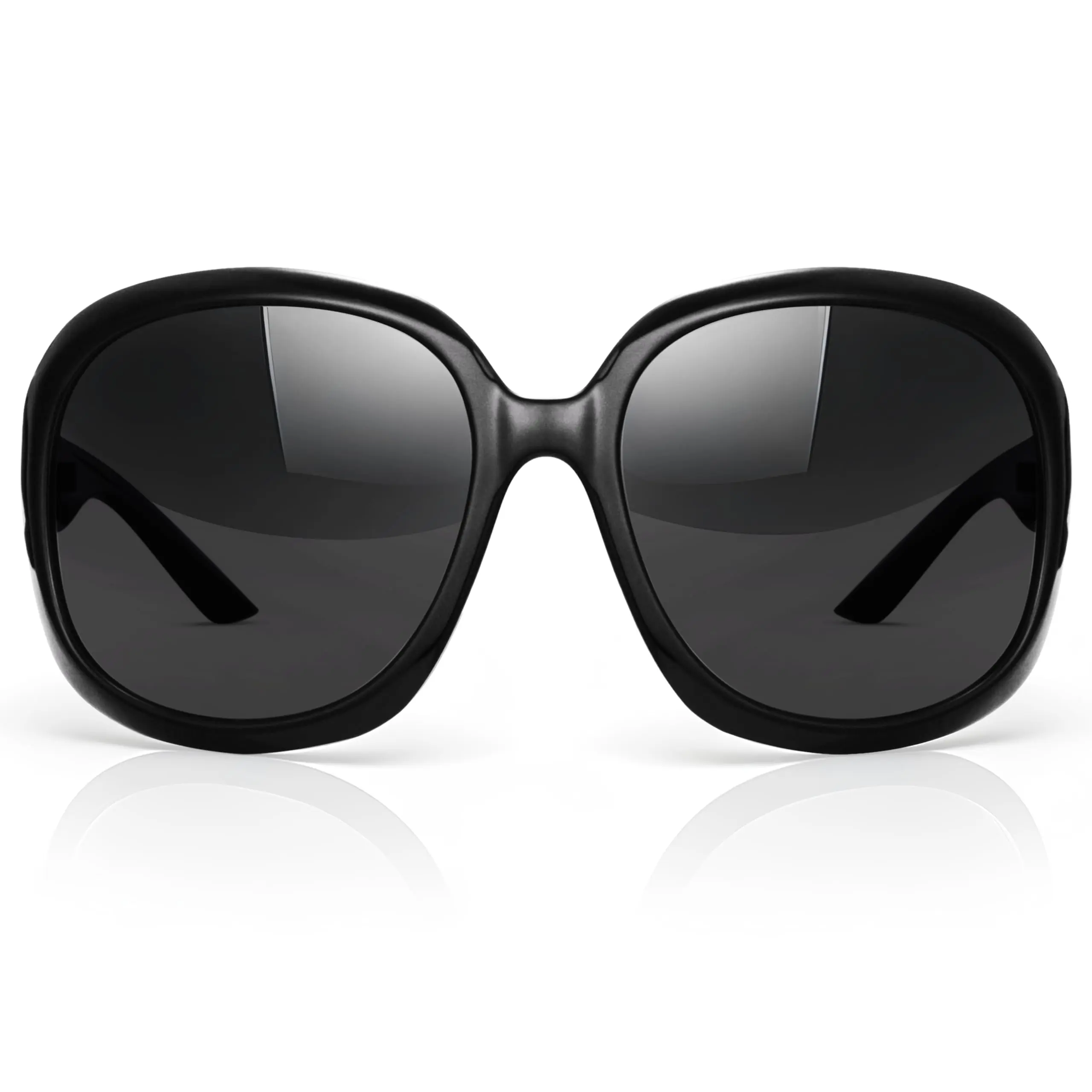 miyya Bug Eye Oversized Polarized Sunglasses Womens, Trendy Retro Sun Glasses for Women 2025, Oversized UV Protection Shades