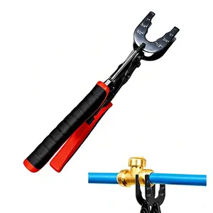 Push-to-Connect Fittings Disconnect Tool Set 1/2 3/4 1 inch for Brass & Plastic Quick Connect Plumbing Fittings Compact Design with Wide Grip Handles One-handed Operation