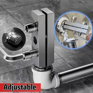 1pc Faucet Valve Metal Pipe Removal Tool Set, 1/2 Inch 3/4 Inch Screw Remover, Quick Thread Cutter, Home Plumbing Maintenance Accessories