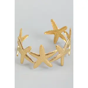 Starfish Cuff Bracelet