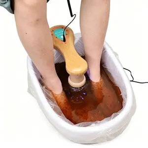 New Model Powerful Detox Ionic Foot Bath Machine with Basin, Wrist Band, Powerful New Array,  3pcs Epsom Salt for Upgrade Salon Detox Spa, Body Relaxation Massager homemassager gift choice