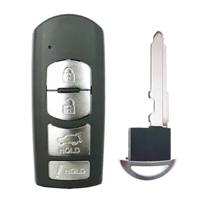 2011 Mazda CX-7 Smart Key 4B Fob FCC# WAZX1T763SKE11A04 - Aftermarket