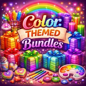 Color Themed Stationary bundles