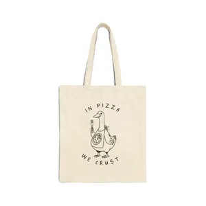 Goose Pizza Tote Bag