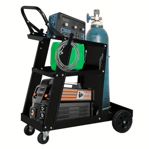 Professional Welding Cart Plasma Cutting Machine (No Drawer) Black